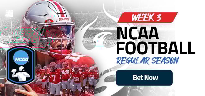 NCAA Football Regular Season Week 3