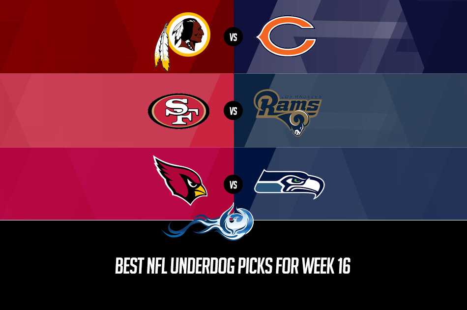 Best NFL Underdog Picks For Week 16
