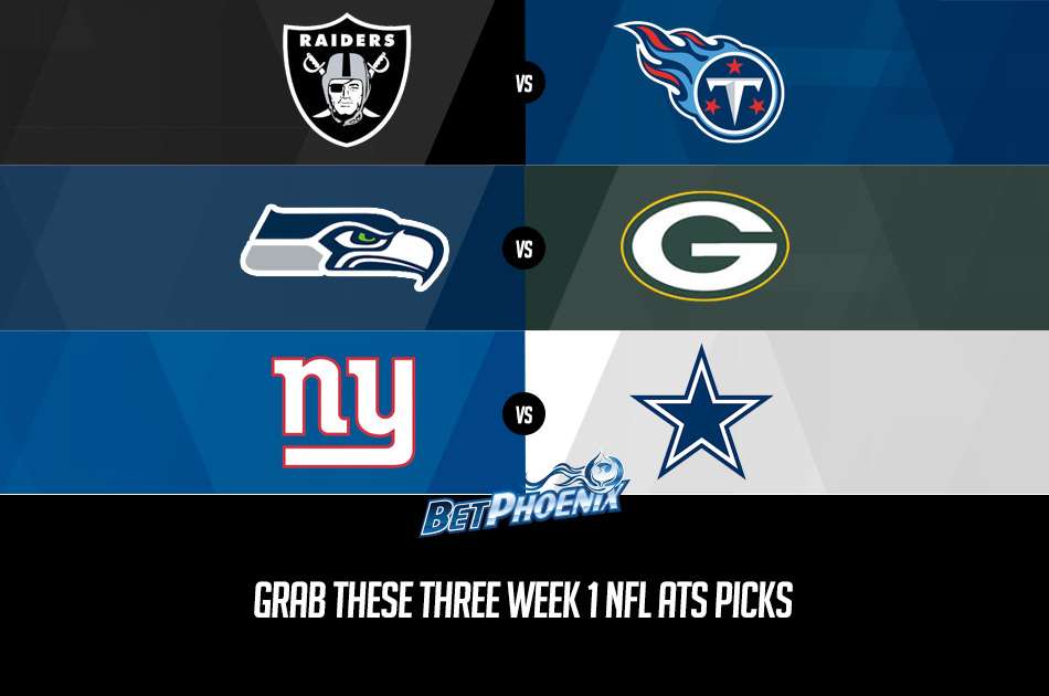 Grab These Three Week 1 NFL ATS Picks