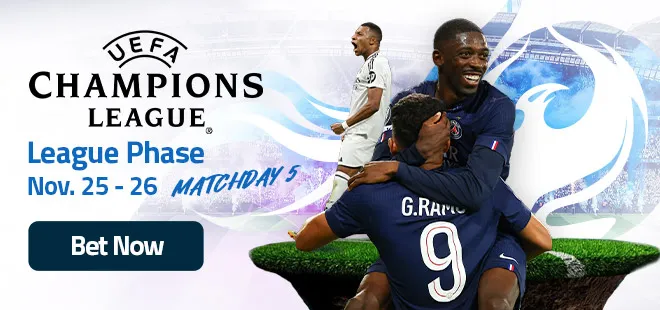 Champions League - League Phase Matchday 5