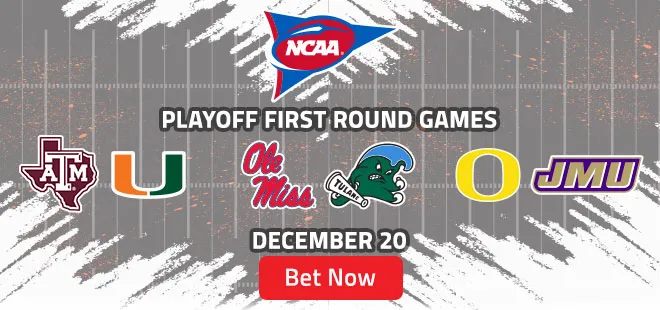 NCAA - Texas vs Miami - Ole Miss - Vs Tulane - Oregon Vs Madison