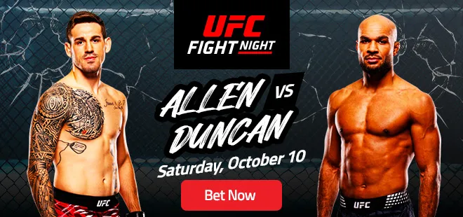 UFC - Allen Vs Duncan