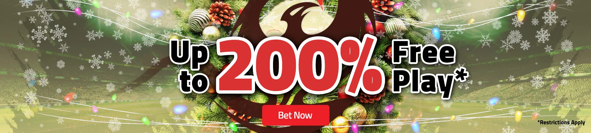 Holiday Season 200% Free Play Special