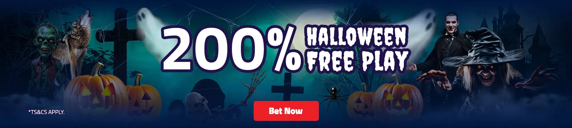 200% Halloween Free Play!