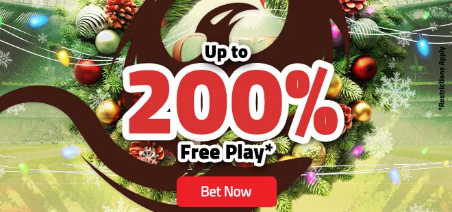 Holiday Season 200% Free Play Special